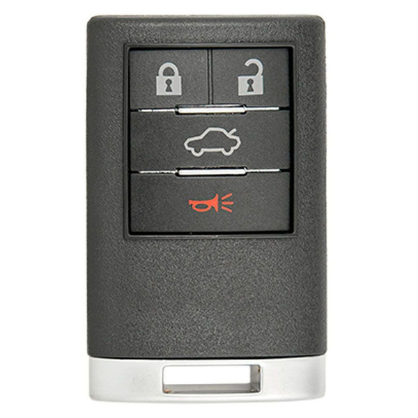 Cadillac 4 Button Remote Driver 1 OUC6000066 OUC6000223 22889449 - Refurbished, Recase