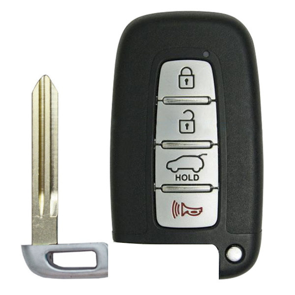 Hyundai 4 Button Smart Key with HY15 Standard Blade SY5HMFNA04, 95440-A53004X, 315 MHz - Refurbished, Recase