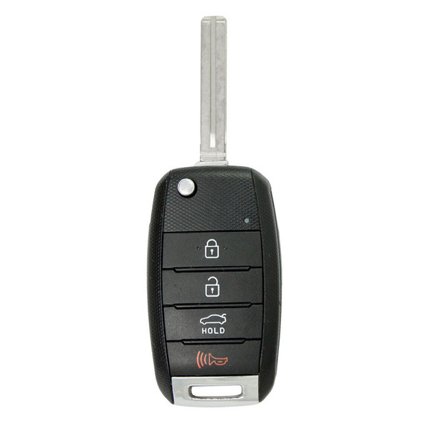 Kia 4 Button Remote Flip Key NYODD4TX1306-TFL, 95430-3W350, 315 MHz - Refurbished, Grade B