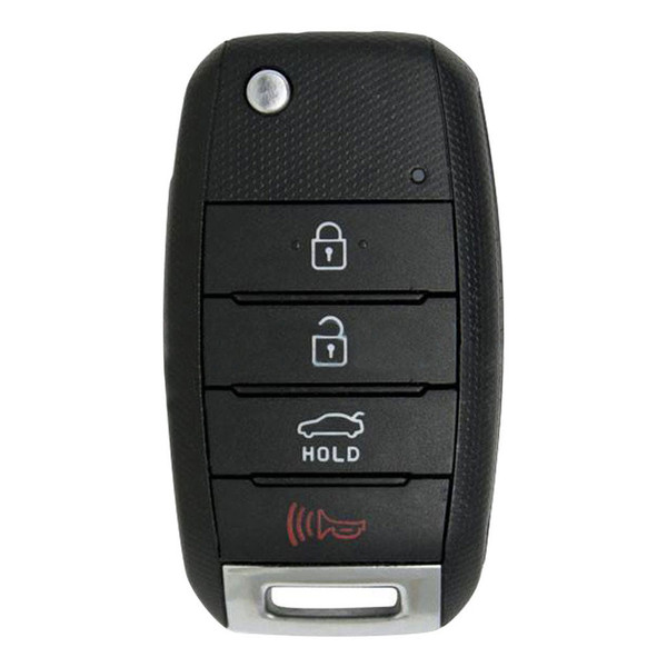 Kia 4 Button Remote Flip Key NYOSYEC4TX1611, 95430-H9700, 433 MHz - Refurbished, Grade B - Closeout