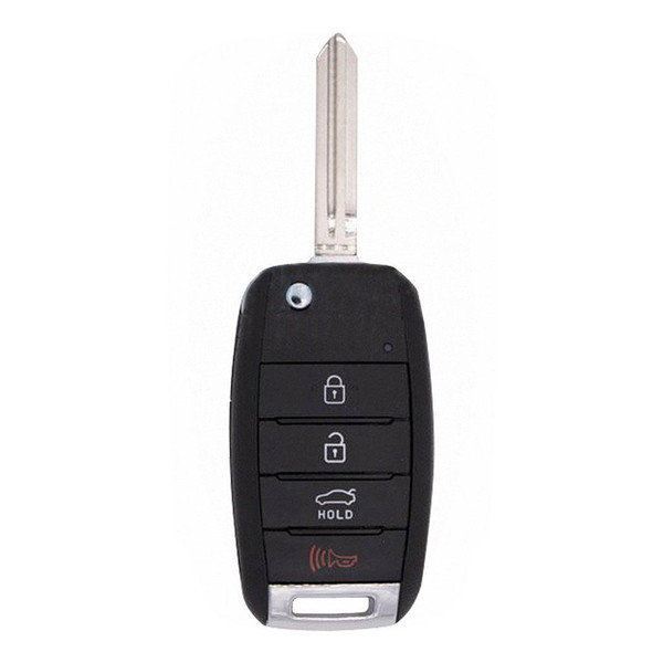 Kia 4 Button Remote Flip Key OSLOKA-875T (YD), 95430-A7200, 433 MHz - Refurbished, Grade B - Closeout