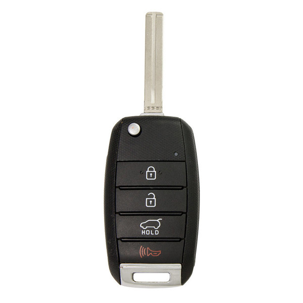 Kia 4 Button Remote Flip Key TQ8-RKE-4F19, 95430-A9100, 433 MHz - Refurbished, Grade B