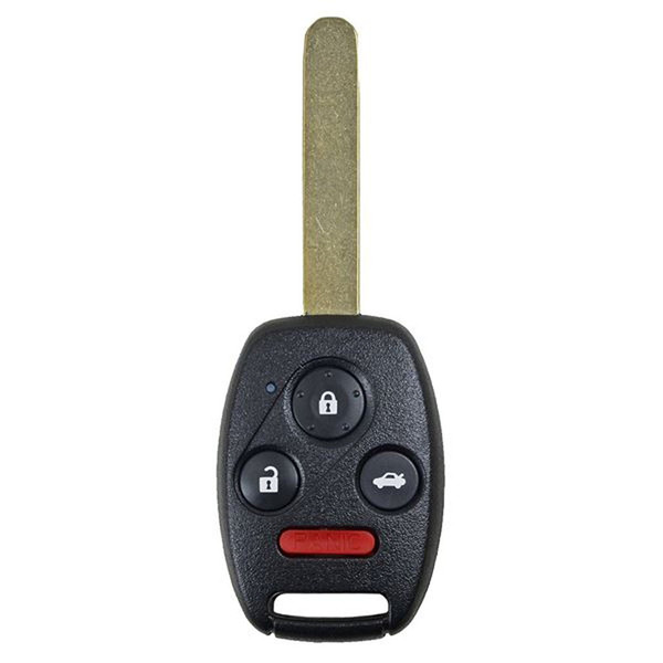 Honda 4 Button Remote Head Key KR55WK49308, 35118-TA0-A00, 315 MHz - Refurbished, Recase