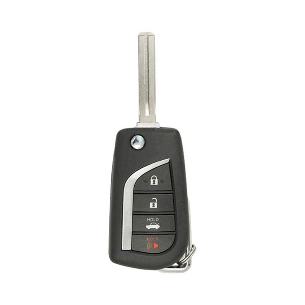 Toyota 4 Button H Chip Remote Flip Key for US Production HYQ12BFB, 89070-06790, 315 MHz - Refurbished, Grade B