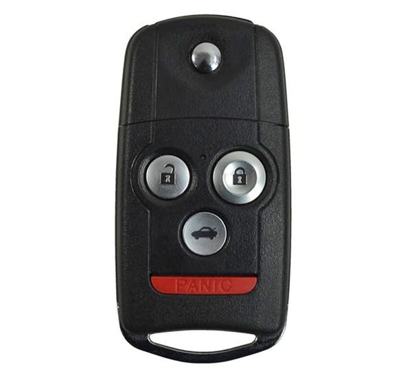 Acura 4 Button Memory 2 Remote Flip Key OUCG8D-439H-A, 35111-SEP-307, 315 MHz - Refurbished, Recase