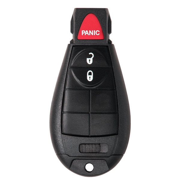 Keyless2Go Jeep 3 Button Non Proximity Remote Fobik With Durashell GQ4-53T, 68105081, 433 MHz - Premium Aftermarket