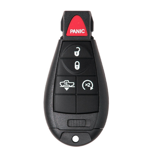 Keyless2Go Ram 5 Button Fobik Non Proximity Remote GQ4-53T, 68159655, 433 MHz - Premium Aftermarket