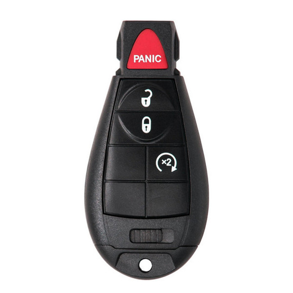 Keyless2Go Jeep 4 Button Fobik Non Proximity Remote With Durashell Technology GQ4-53T, 68105083, 433 MHz - Premium Aftermarket