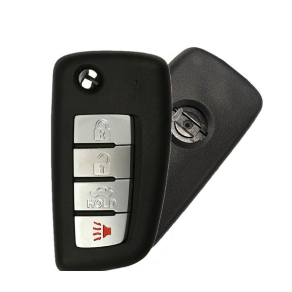 Nissan 4 Button Philips 46 Remote Flip Key KBRASTU15, 315 MHz - Aftermarket  (DL) - Closeout