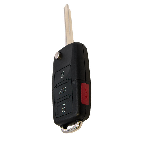 Ford, Lincoln, Mercury 4 Button Remote Flip Key 80 BIT - Aftermarket