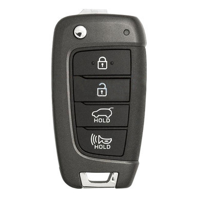 Hyundai 4 Button Remote Flip Key OSLOKA-450T, 95430-J9700, 433 MHz - New, OEM