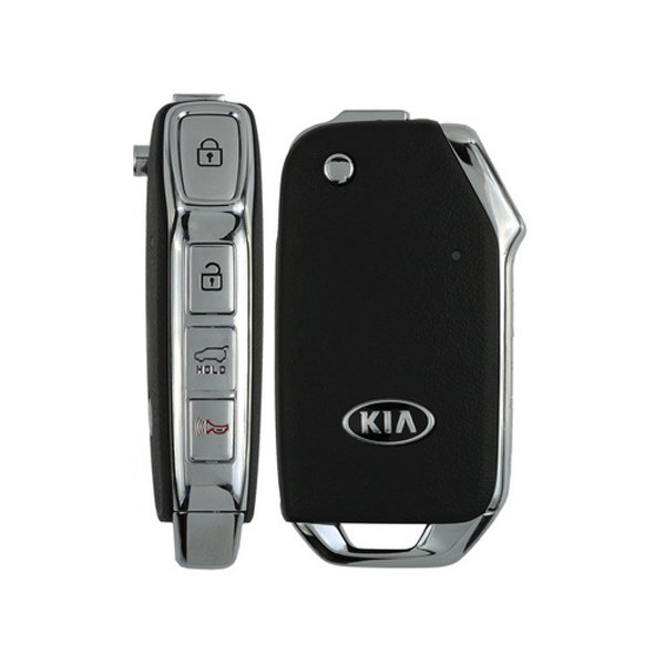 Kia 4 Button Remote Flip Key SY5SKRGE04, 95430-K0110, 433 MHz - Refurbished, Grade A