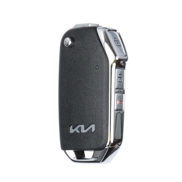Kia 3 Button Non-Transponder Remote Flip Key SY5SKRGE03, 95430-R0100, 433 MHz - Refurbished, Grade A
