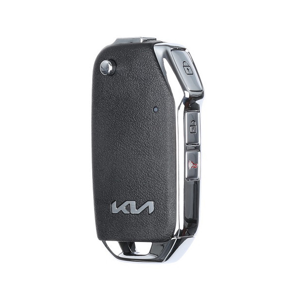 Kia 3 Button Remote Flip Key SY5SKRGE03, 95430-K0120, 433 MHz - Refurbished, Grade A