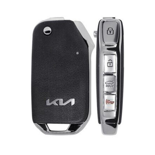 Kia 4 Button Remote Flip Key CQOTD00660, 95430-M6400, 433 MHz - New, OEM
