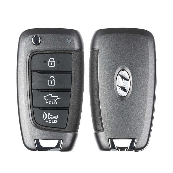 Hyundai 4 Button Remote Flip Key TQ8-RKE-4F40, 95430-K5010, 433 MHz - Refurbished, Grade A