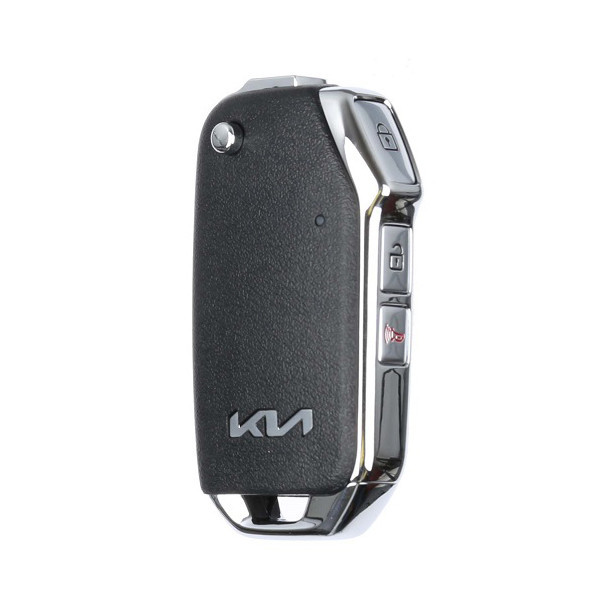 Kia 3 Button Remote Flip Key NY0SYEC4TX1907, 95430-Q5510, 433 MHz - New, OEM