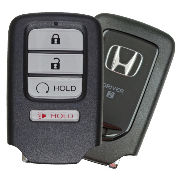 Honda 4 Button Driver 2 Smart Key KR5T41, 72147-T6Z-A71, 433 MHz - New, OEM