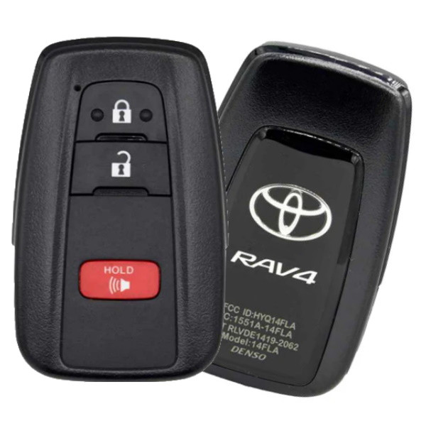 Toyota RAV4 3 Button Smart Key HYQ14FLA, 8990H-0R200, 315 MHz - Refurbished, Grade A