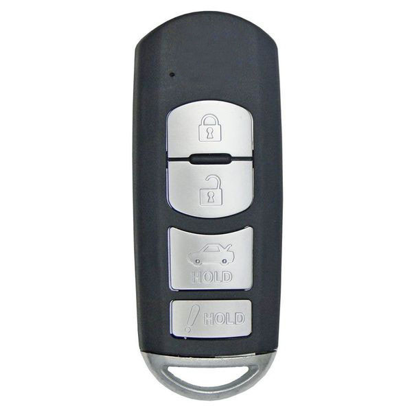 Keyless2Go Mazda 4 Button Smart Key WAZSKE13D02, GJR9-67-5RY, 315 MHz - Premium Aftermarket