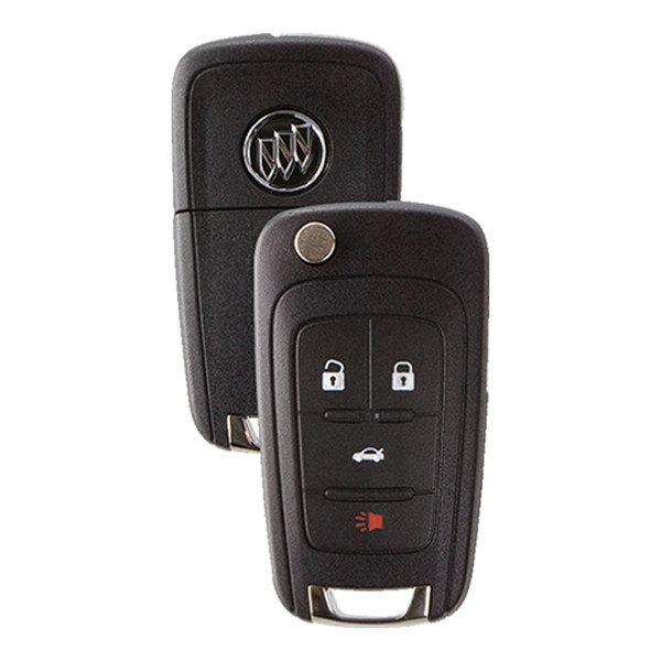 Buick 4 Button Proximity Remote Flip Key P4O9MK74946931, 13585205, 315 MHz - New, OEM