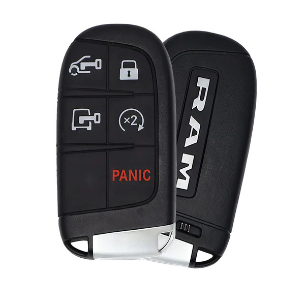 Ram 5 Button Smart Key M3N-40821302, 7FF25LXHAB, 433 MHz - Refurbished, Grade A