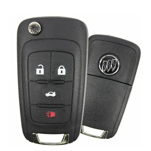 Buick 4-Button Proximity Flip Key OHT05918179 13504283 315 MHz, New OEM