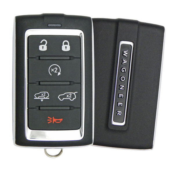 Jeep Wagoneer 6 Button Smart Key M3NWXFOB1, 68425092, 433 MHz - New, OEM