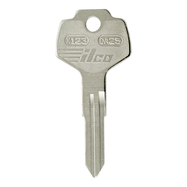 ILCO AF00007372 DA25 Mechanical Key, Pack of 10