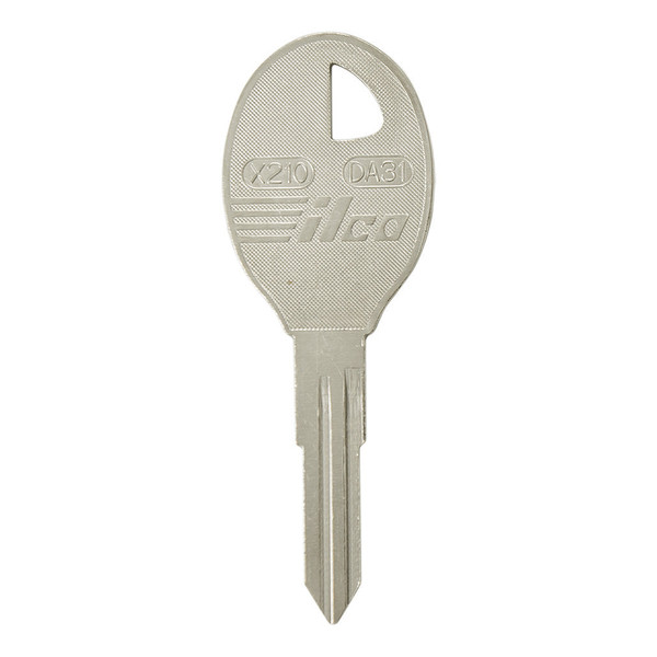 ILCO AF01327001 DA31 Mechanical Key, Pack of 10