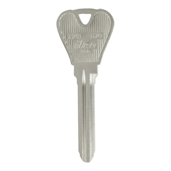 ILCO AF01539002 H70 Mechanical Key, Pack of 10