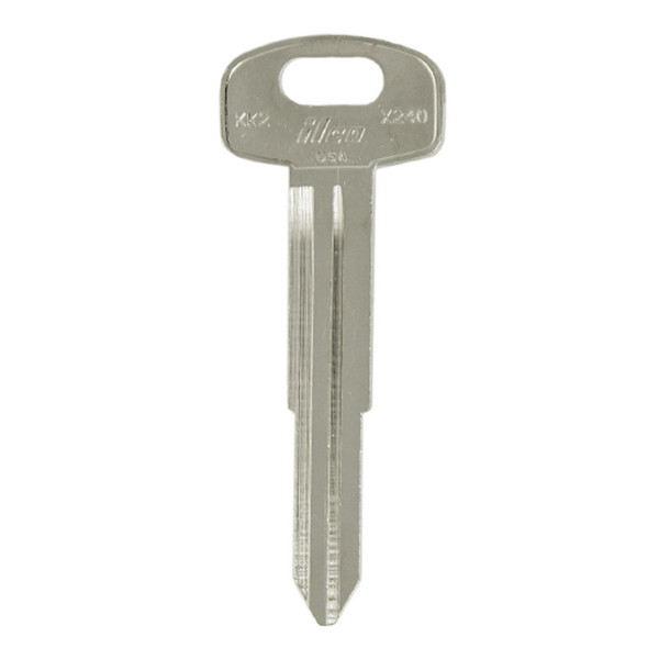 ILCO AF01631002 KK2 Mechanical Key, Pack of 10