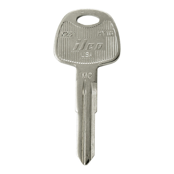 ILCO AF00007742 HY16 Mechanical Key, Pack of 10