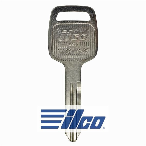 ILCO AF01628002 DA35 Mechanical Key, Pack of 10