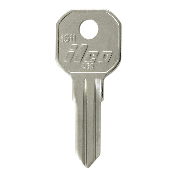 Ilco 1611 Gas Cap Metal Key Blank (10 Pack)