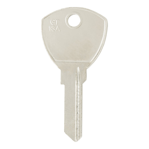 ILCO GT1 GT13A Key Blank Nickle Plated Brass - 10 Pack