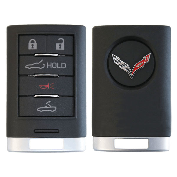 Chevrolet Corvette 5 Button Smart Key G09C04EEC4P 22816265 433 MHz - Refurbished, Grade A