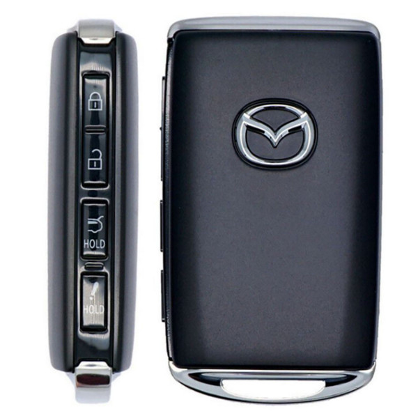 Mazda 4 Button Smart Key WAZSKE11D01, DGY2-67-5DYA, 315 MHz - Refurbished, Grade A