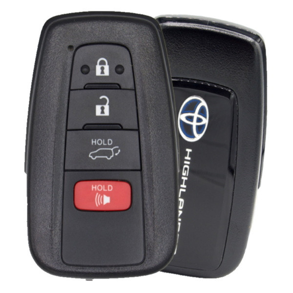 Toyota 4 Button Proximity Smart Key HYQ14FLA, 8990H-0E380, 315 MHz - New, OEM