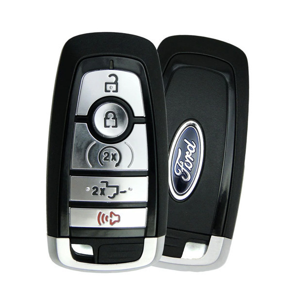 Ford 5 Button Proximity Smart Key With Motion Sensing M3N-A3C108397, 164-R8370, 433 MHz - New OEM