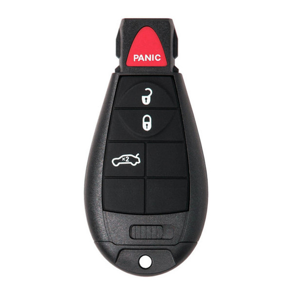 Keyless2Go Chrysler Dodge 4 Button Non Proximity Remote IYZ-C01C 05026886 AK - With Durashell Technology, Premium Aftermarket