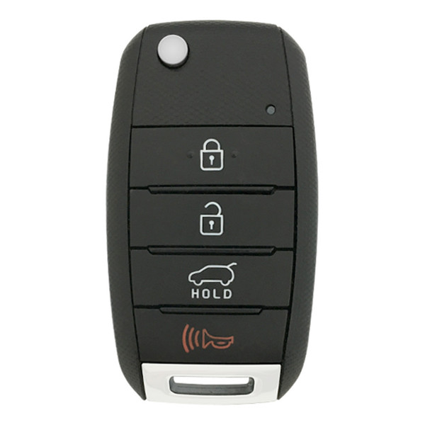 Kia 4 Button Remote Flip Key OSLOKA-910T, 95430-C5101, 433 MHz - Refurbished, Recase