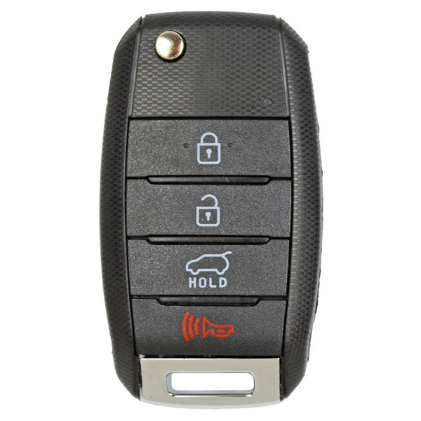 Canadian Version - Kia 4 Button Remote Flip Key TQ8-RKE-4F27, 95430-D9100, 433 MHz - Refurbished, Recase