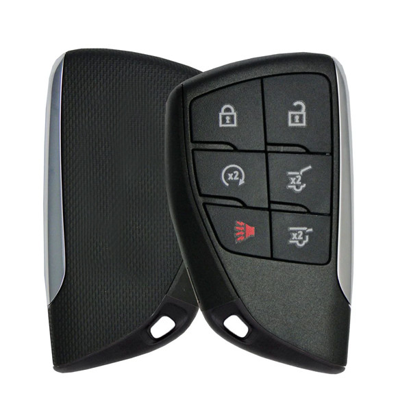 Chevrolet, GMC 6 Button Smart Key YGOG21TB2, 13537962, 433 MHz - Refurbished, Recase
