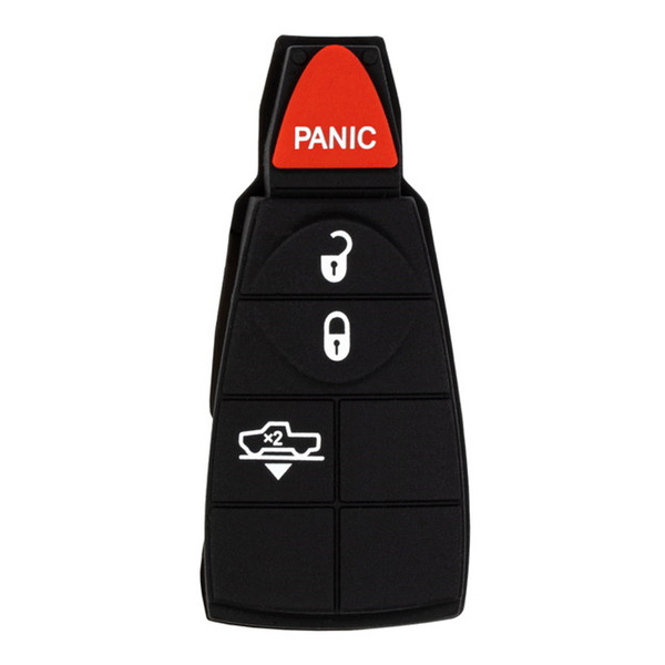 Dodge Ram 4 Button Fobik Replacement Pad GQ4-53T, 68159654AG - Aftermarket