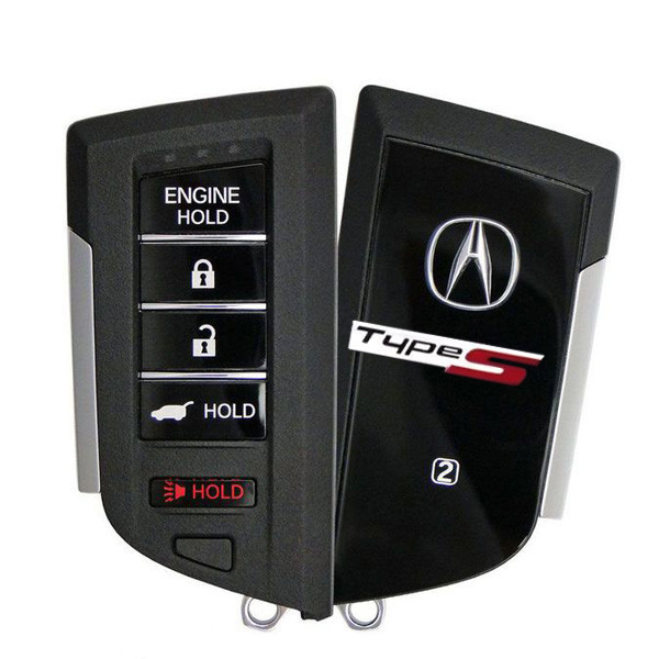 Acura 5 Button Driver 2 Smart Key KR5BTP, 72147-TYB-C31, 433 MHz - New, OEM