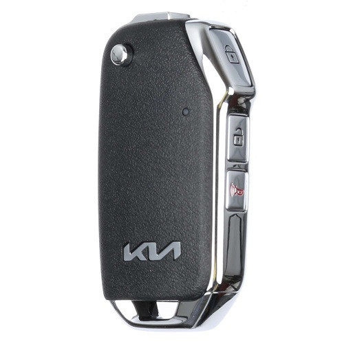 Kia 3 Button Remote Flip Key CQOTG00520, 95430-AT010, 433 MHz - Refurbished, Grade A