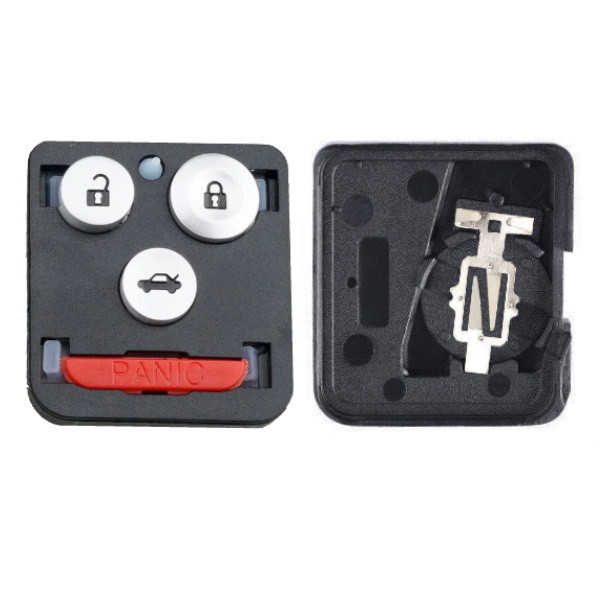 Acura 4 Button Pod Shell Only for Remote Flip Key OUCG8D-439H-A, MLBHLIK-1T - Aftermarket