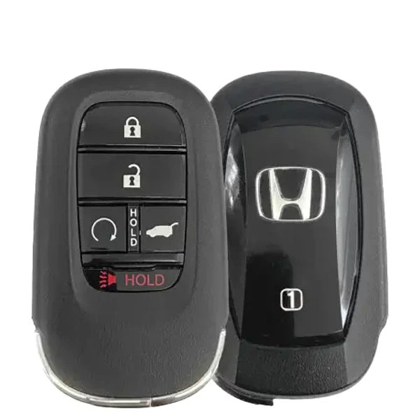Honda 5 Button Driver 1 Proximity Smart Key Remote KR5TP-4, 72147-T90-A21, 433 MHz - New, OEM