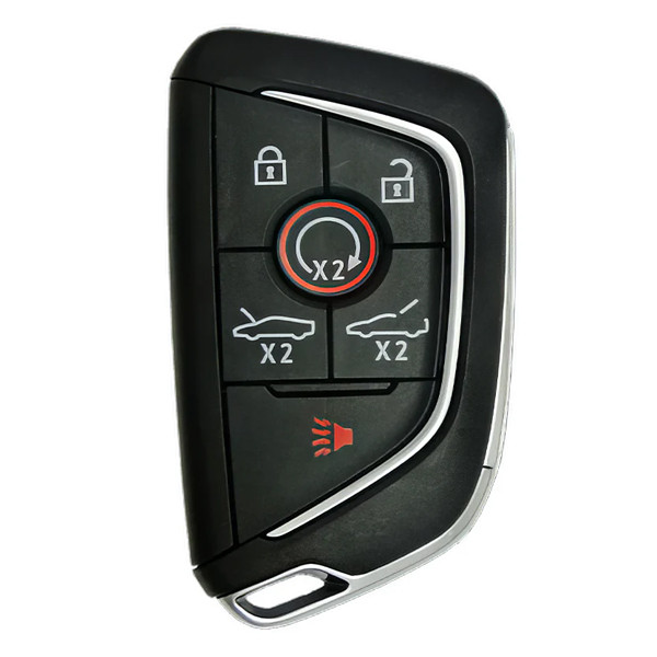 Chevrolet Corvette 6 Button Smart Key YG0G20TB1 13554498 433 MHz - Refurbished, Grade A
